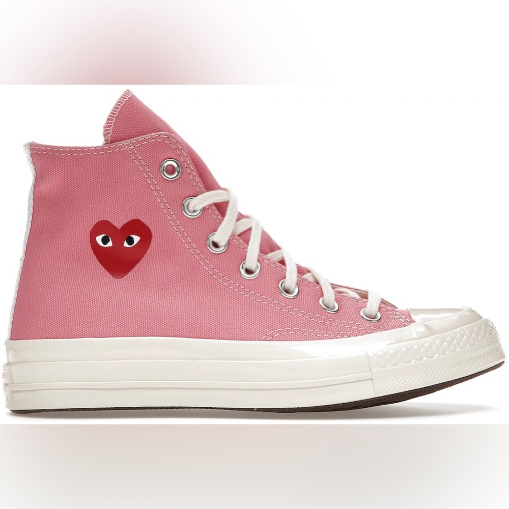 Pink Commes des Garcons Converse